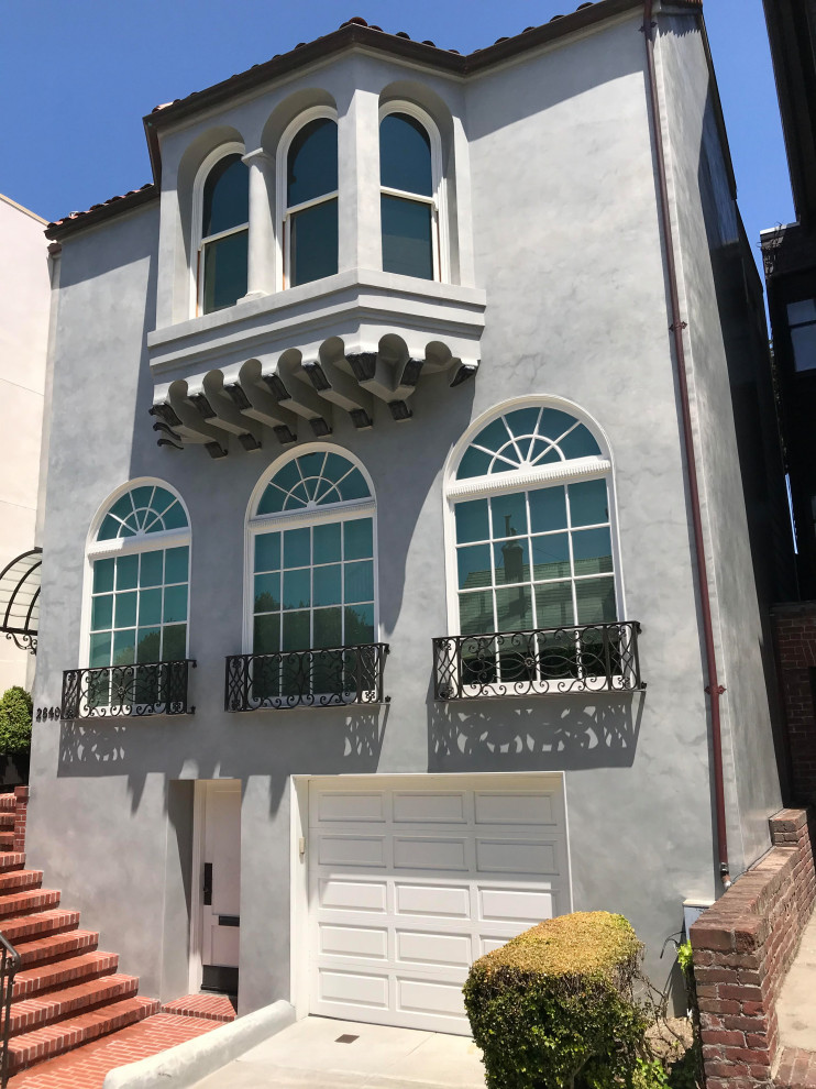 exterior plaster & paint