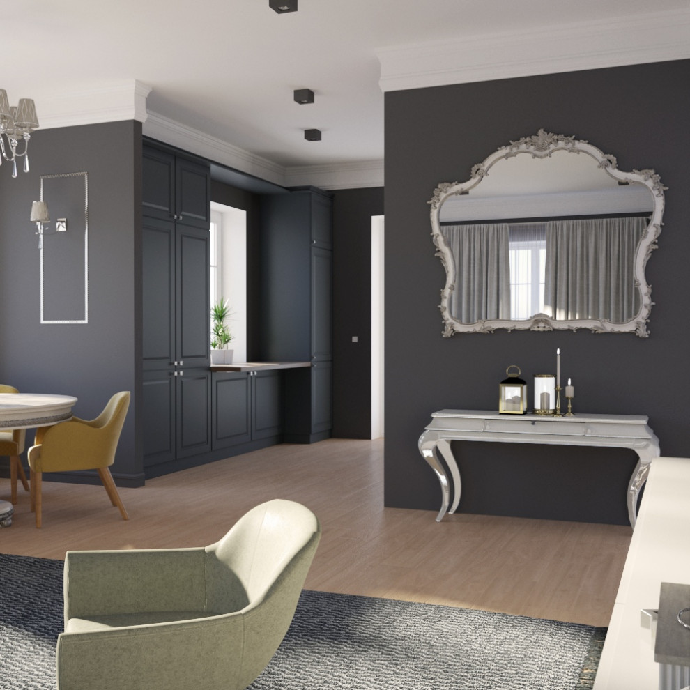 Кухня и гостиная