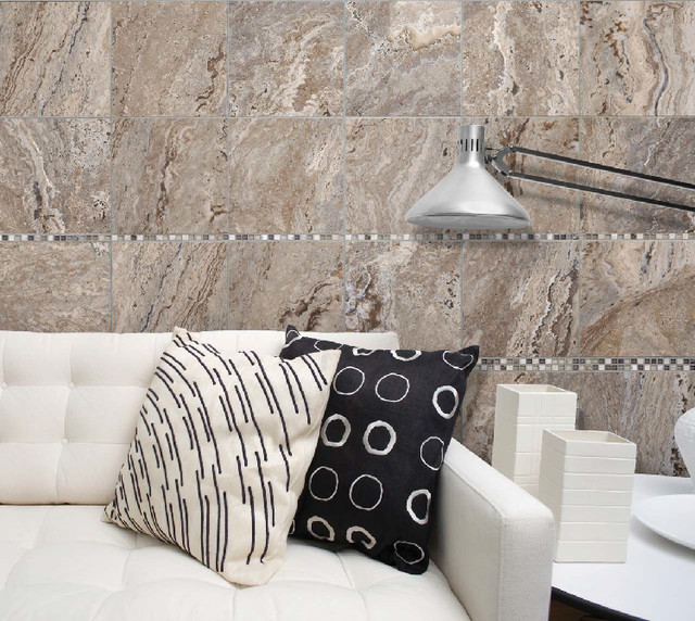 Anatolia Antico Walnut Stone Look Porcelain Wall Floor Tile