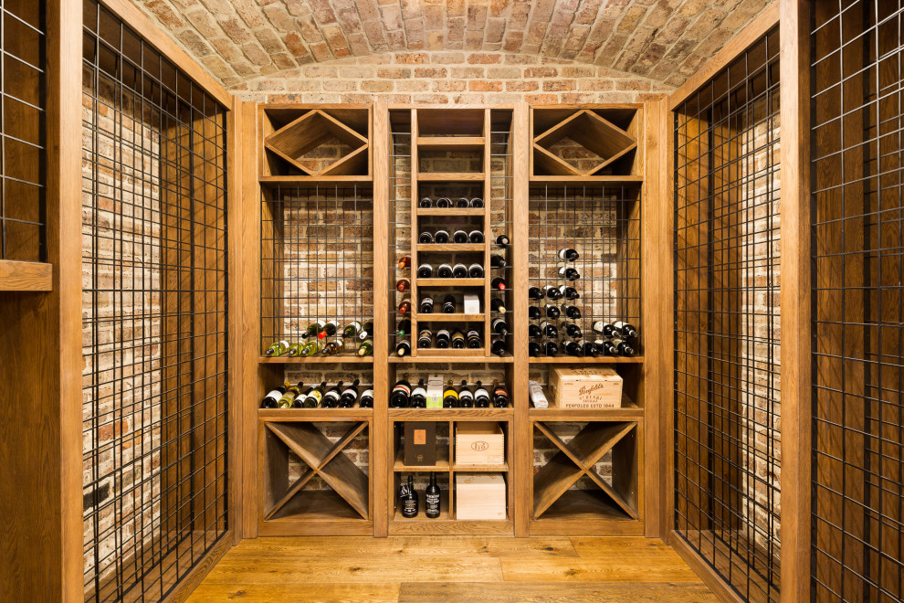 Photo of a mediterranean wine cellar in Melbourne.