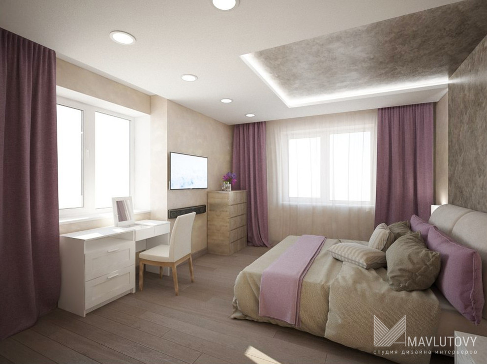 Современная 4-комнатная квартира в Уфе по ул. Комсомольская