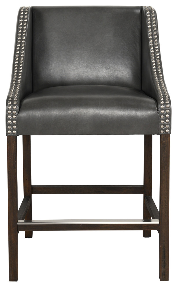 Castaic Stool by Kosas Home Transitional Bar Stools And Counter