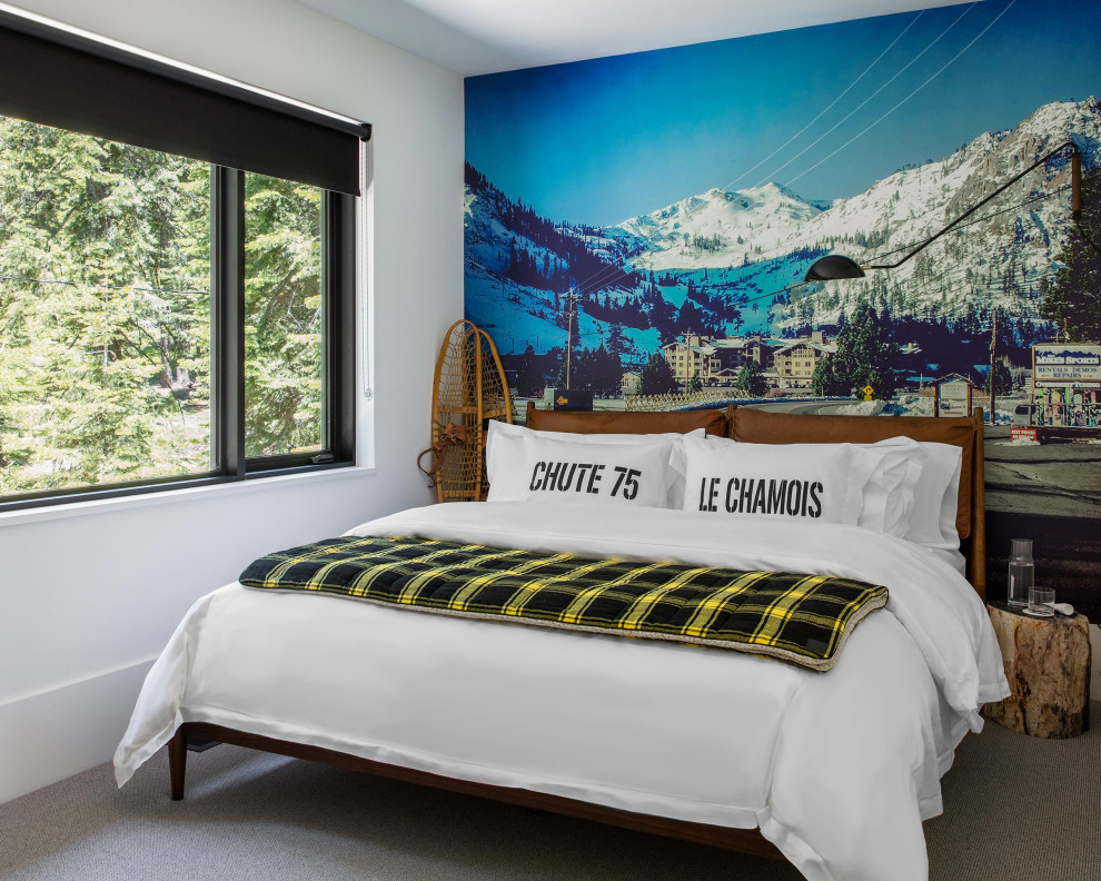 Minimalist kids' room photo in San Francisco