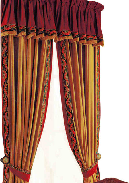 Luxurious Window Curtain Luxury Lucy, Austin Horn Classics Montecito Shower Curtains