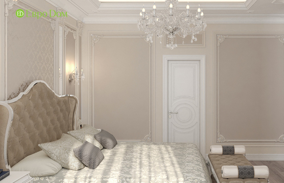 Дизайн трехкомнатной квартиры 120 кв. м в классическом стиле. Фото проекта