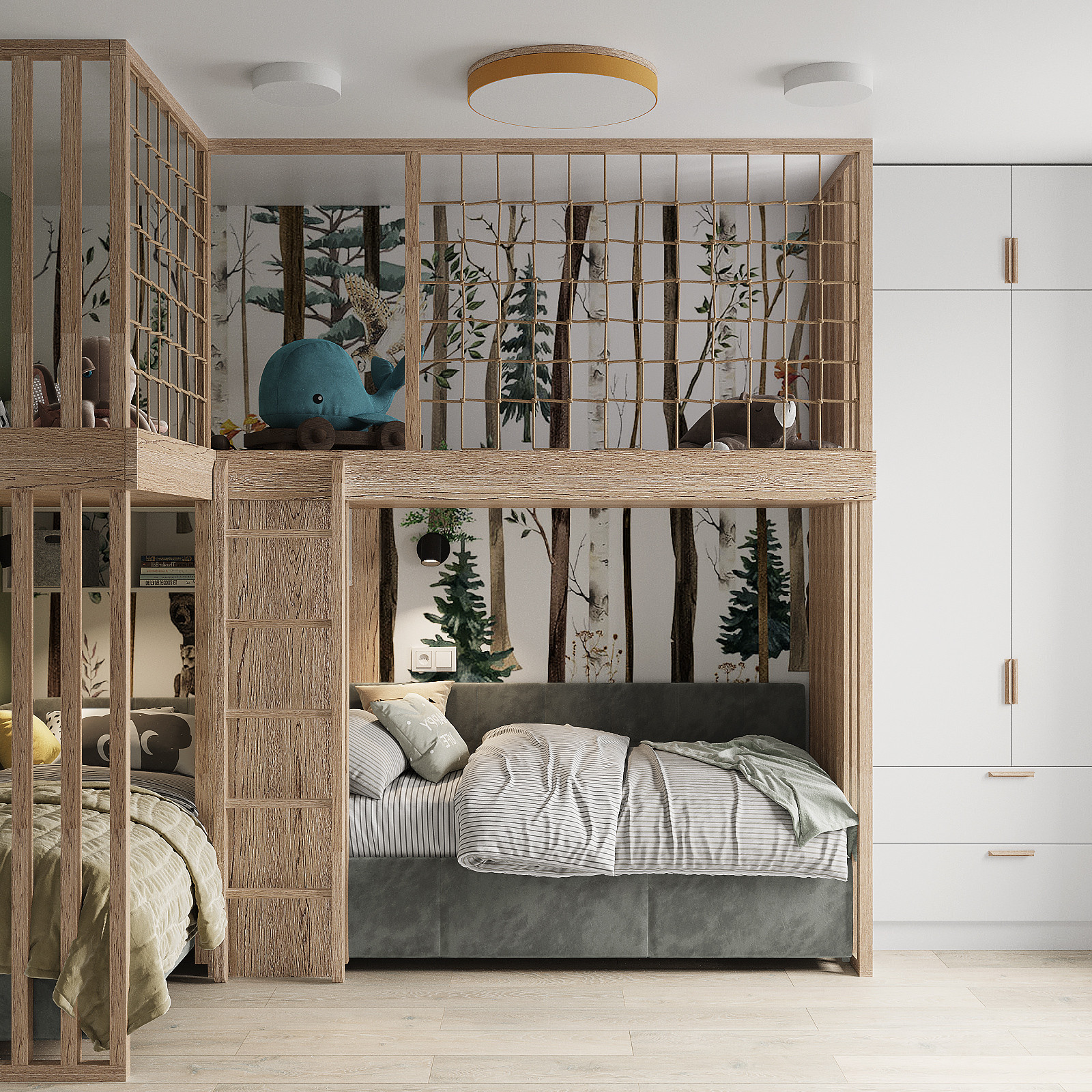 Дизайн-проект квартиры 37,74 кв.м. г.Томск ЖК Северный парк