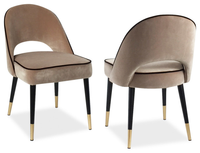 Modern Dining Chair Set (2) | Liang & Eimil Yves - Midcentury - Dining ...