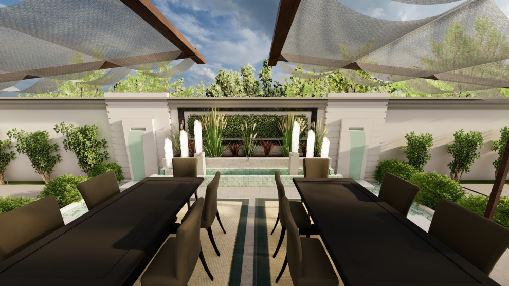 Oman-Muscat Garden Design - CGI