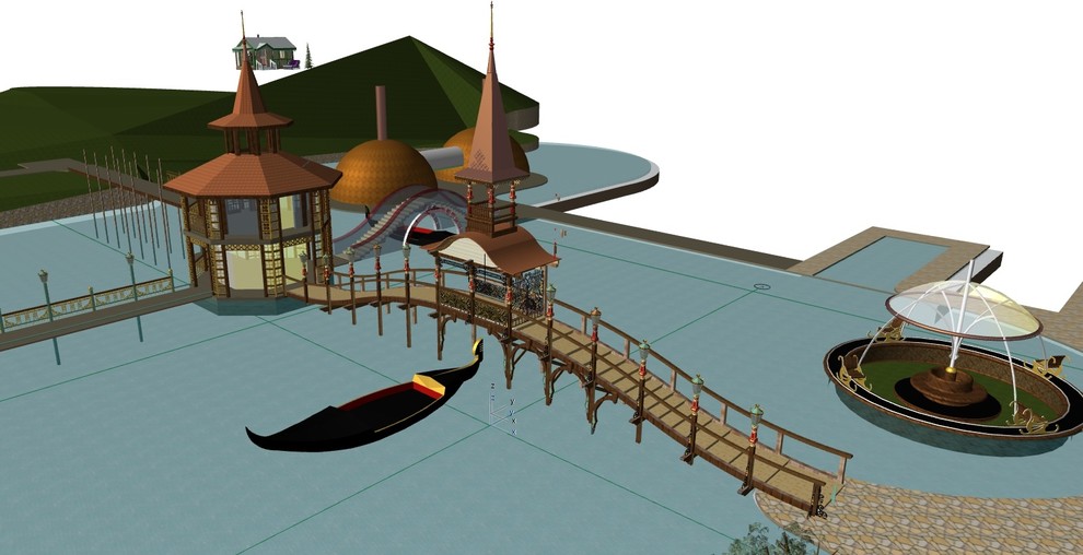 "Венеция" барочный мост с фуршетным залом