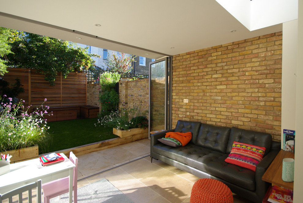 Modern single-storey extension in South-East London