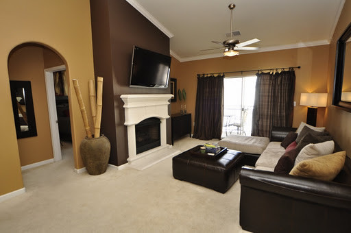 Warm Neutral Colors For A Living Room Contemporary Dc