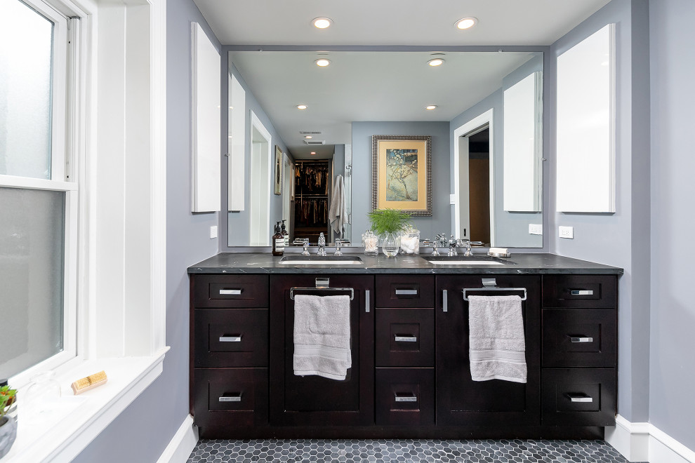 Inspiration for a transitional bathroom remodel in Philadelphia