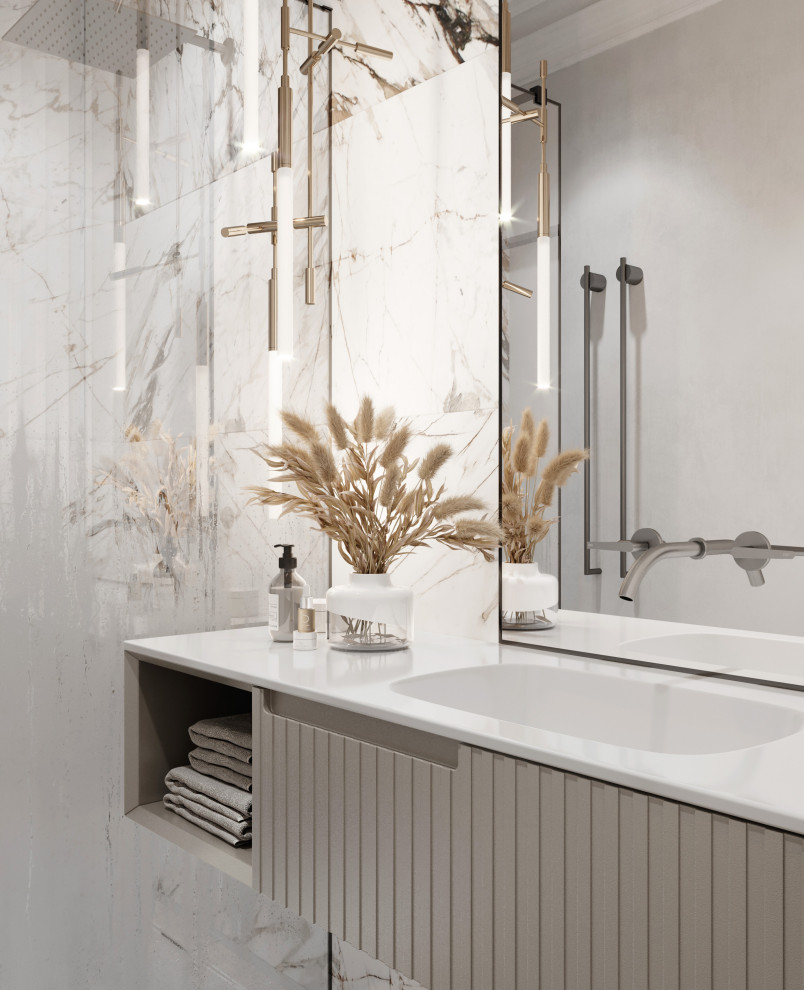 Яркая современная квартира, 58 кв.м.