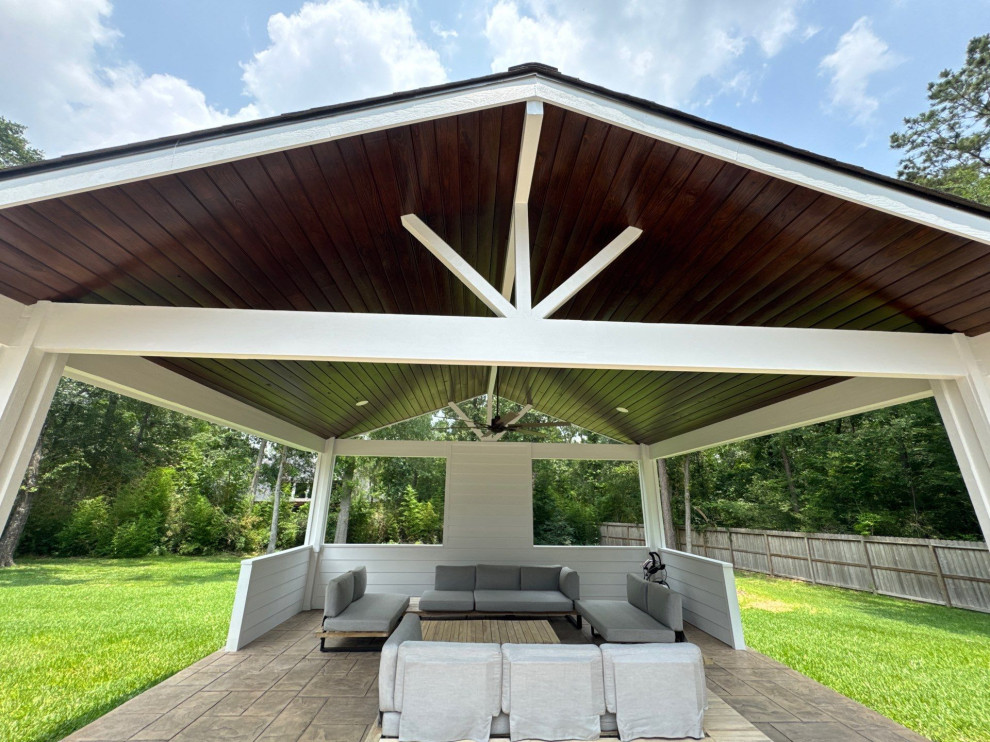 Covered Pavilion & Outdoor Living Space