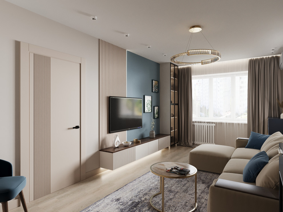 Проект гостиной (дизайн квартиры в Уфе)