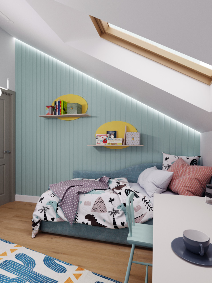 Дизайн проект каркасного дома в коттеджном поселке "Чайка", Московская область