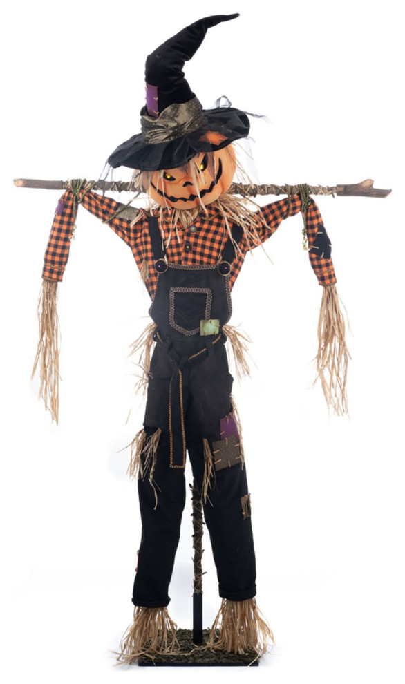 Katherine's Collection Halloween Hollow 62.5" Scarecrow Life Size
