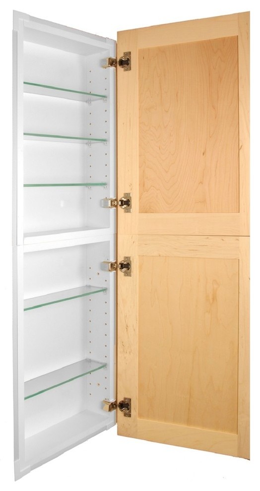 Shaker Style Frameless InWall Medicine Contemporary Medicine by WG Wood
