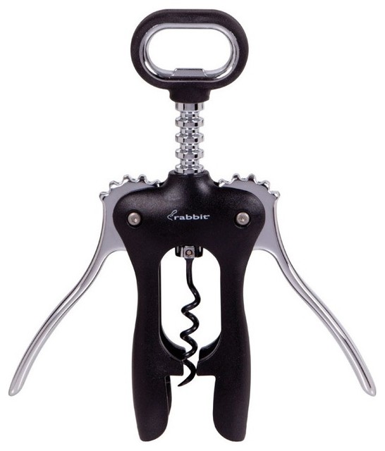 Metrokane Rabbit Wing Corkscrew Bottle Wine Opener Traditional Wine