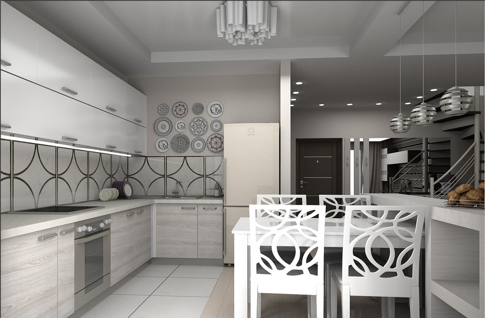 1 этаж - общее пространство