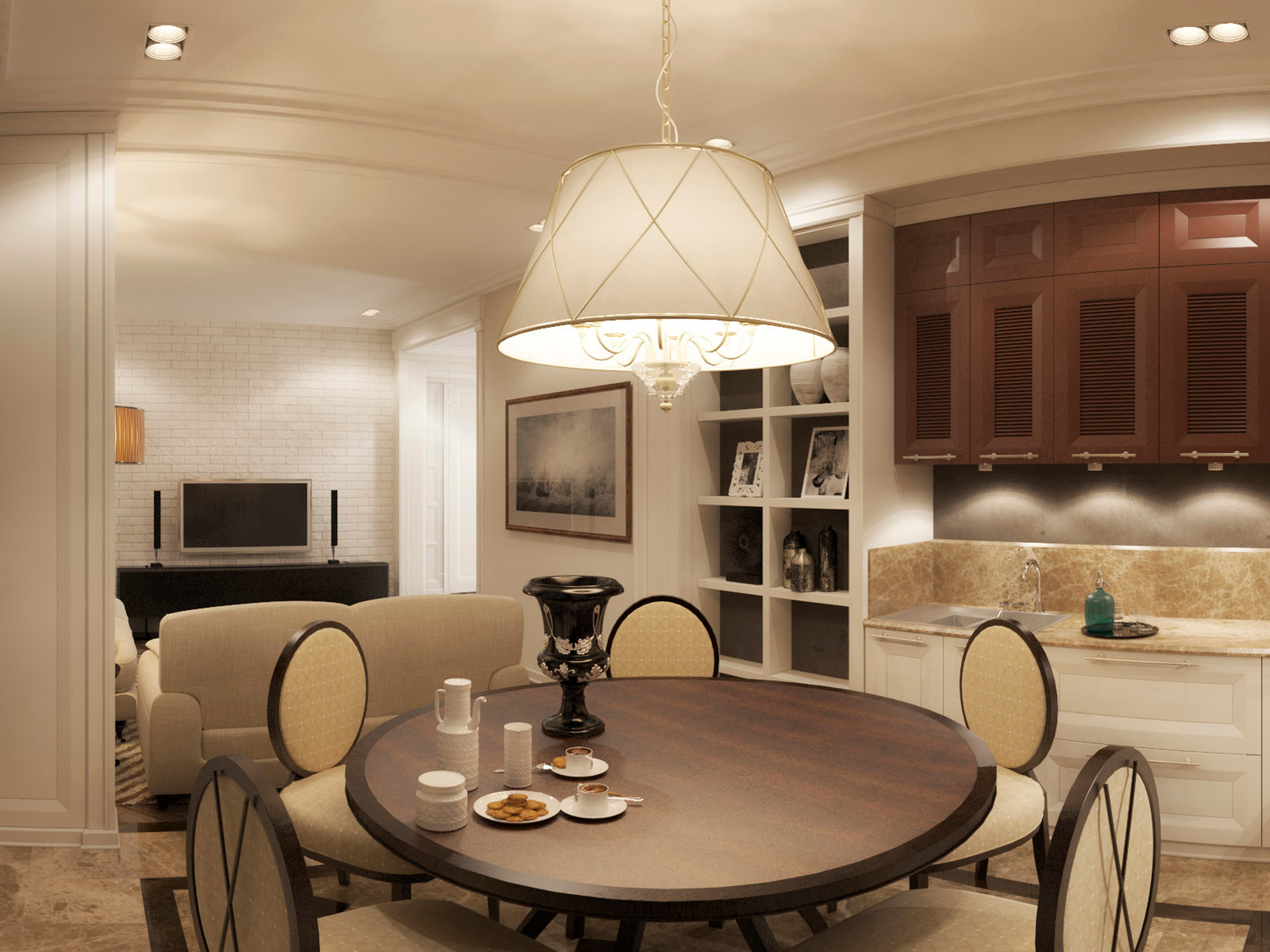 Проект квартиры 100м