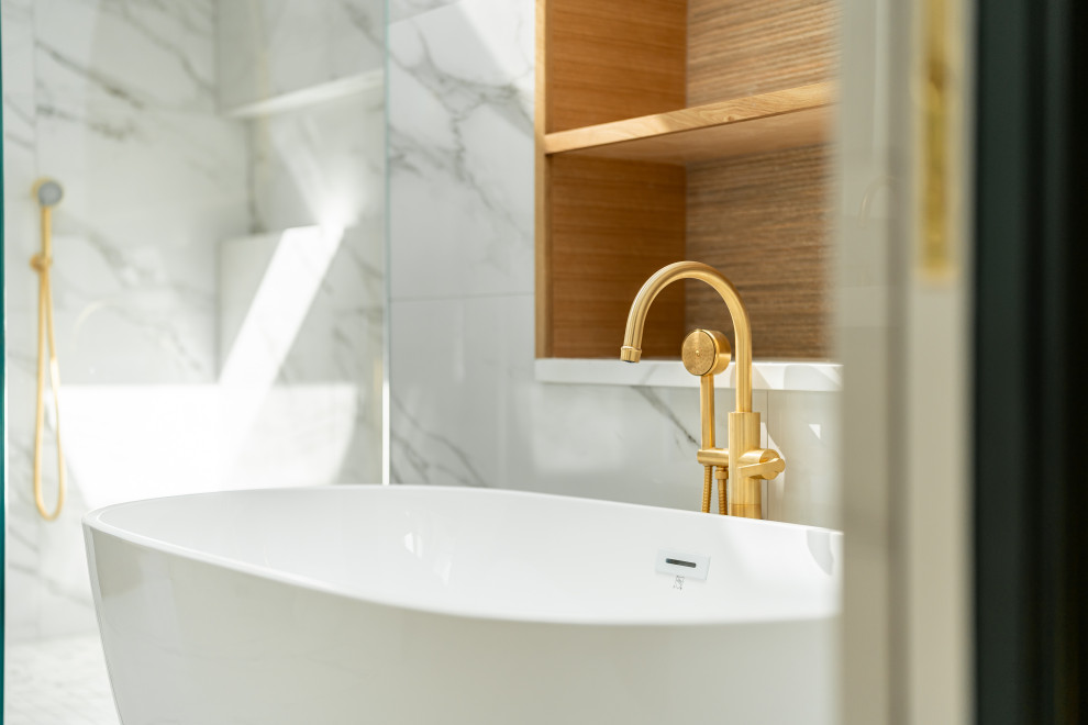 Eclectic Townhome City Scape