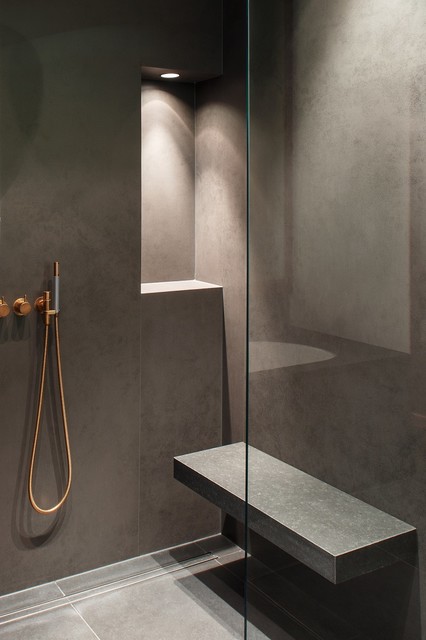 Masterbad modern contemporary-bathroom