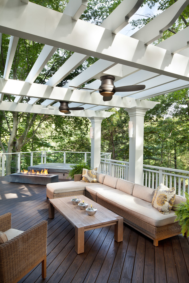 Transitional deck photo in DC Metro
