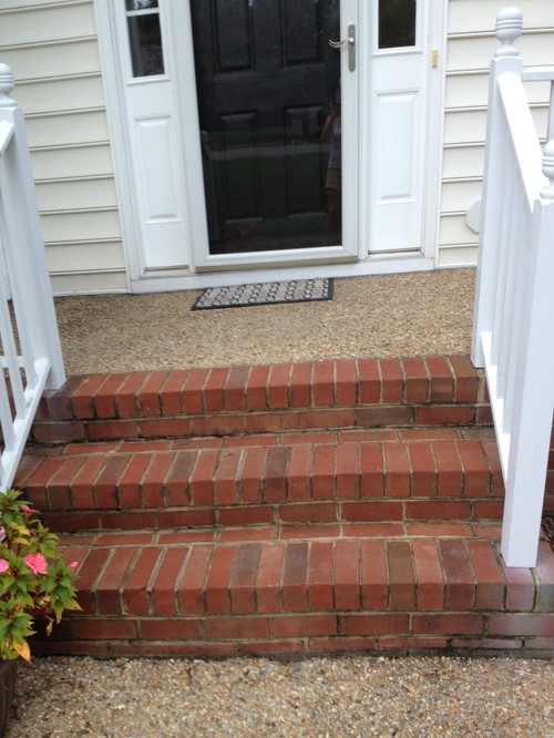 Sidewalk & front porch sinking needs fixing/replacing