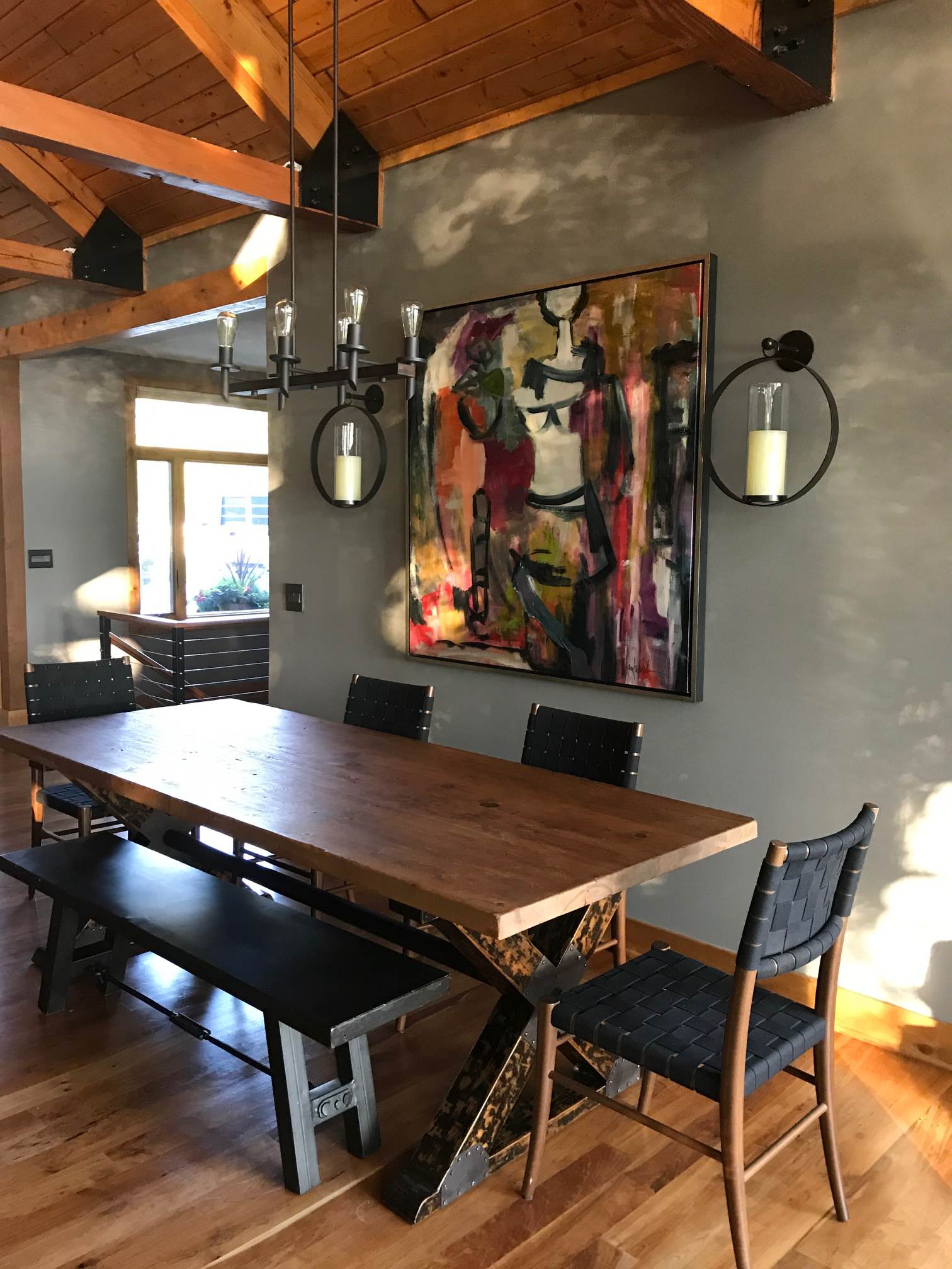 Contemporary Industrial Lake Living