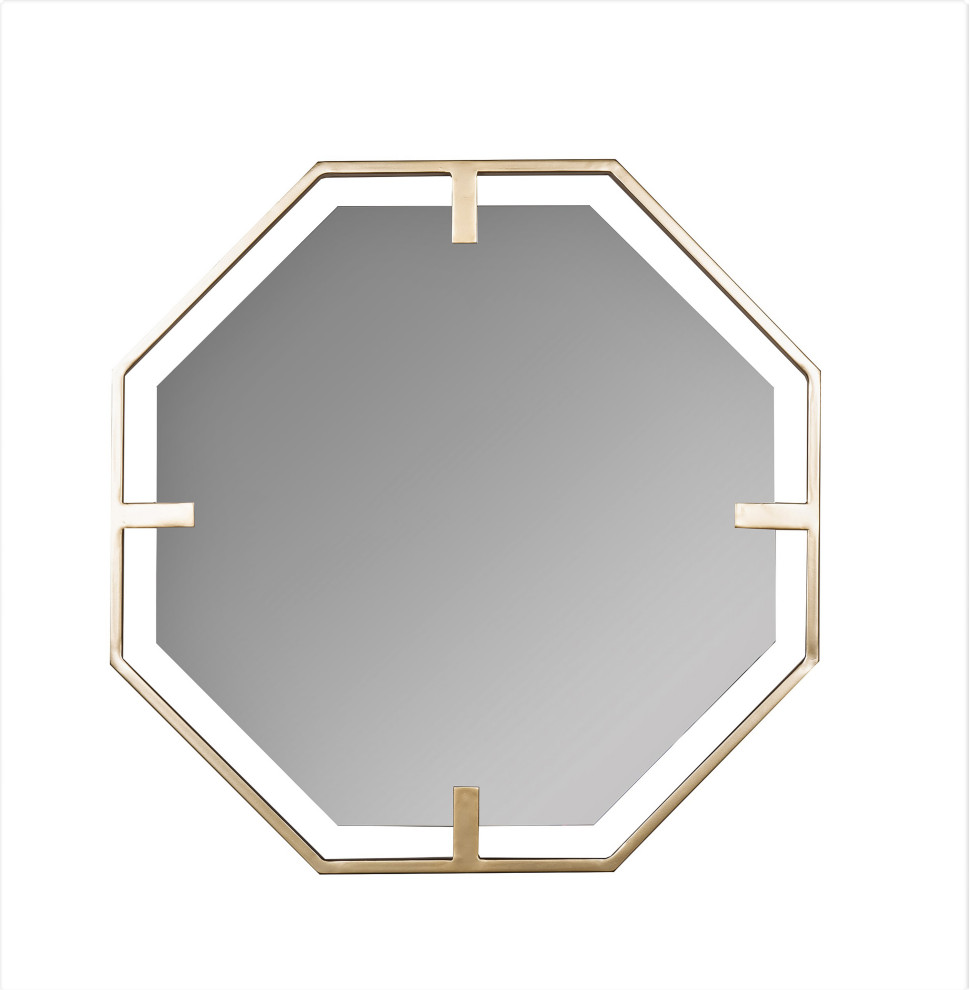 Kelani Hexagon Wall Mirror