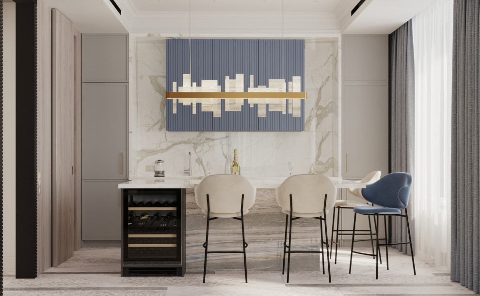 129,3 м2 ЖК "Серебряный парк"