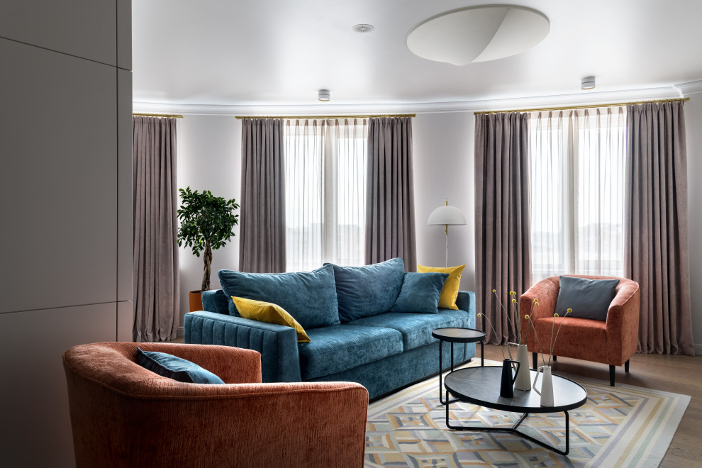 Квартира с яркими акцентами