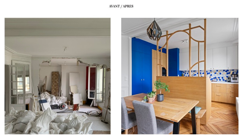 Rénovation d'un Duplex aux Batignolles