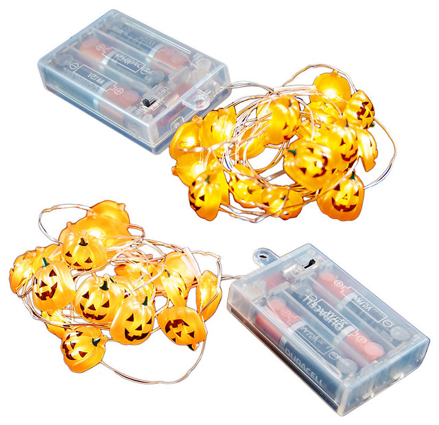 Battery Operated LED Waterproof 20 Mini String Lights With Timer, Set