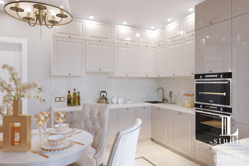 Неоклассика с голубыми акцентами