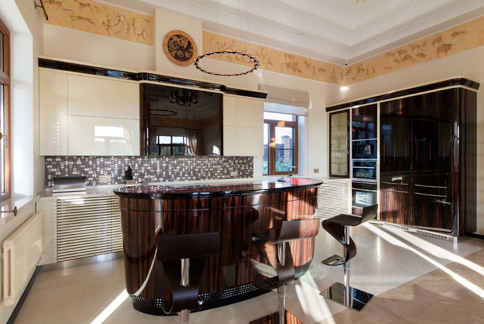 Гостиная с пещерной живописью