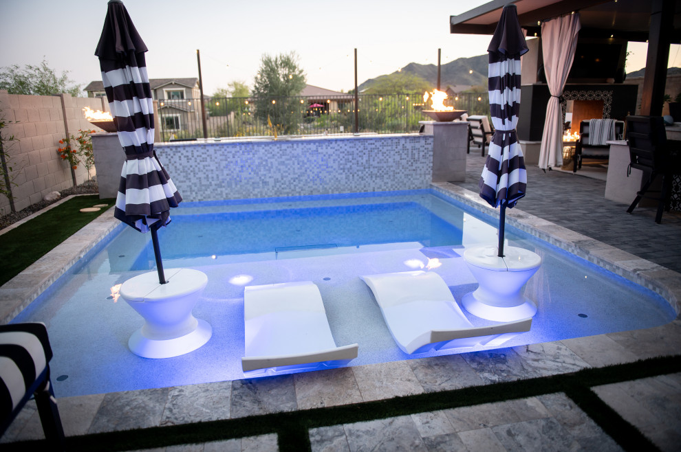 Spool with water feature