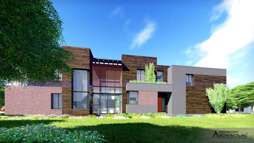 Современная резиденция для респектабельной семьи