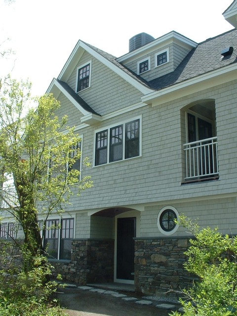 Goose Rock Stone and Shingle Style classique-facade