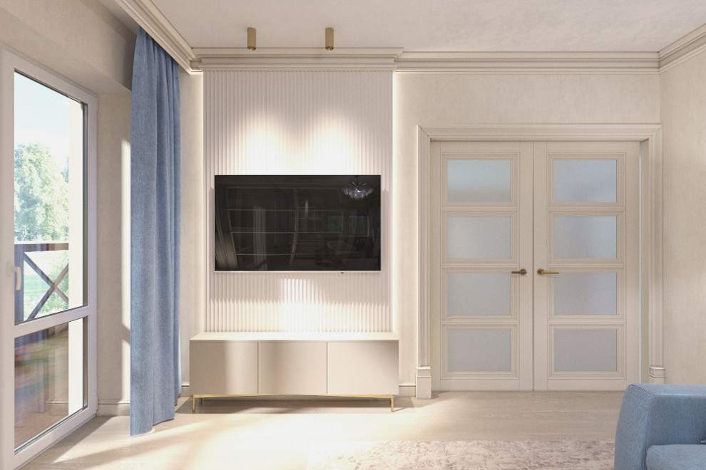 Проект квартиры "Голубая нега"