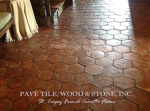 St Tropez French Terra Cotta Hexagon Mediterranean Entrance St Tropez French Terra Cotta Hexagon Mediterranean Entrance