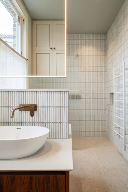 The Dulwich House transitional-bathroom