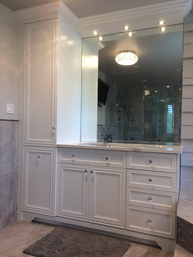His & Her's custom vanities