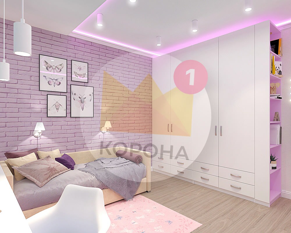 Дизайн-проект квартиры ЖК Солнечный Олимп