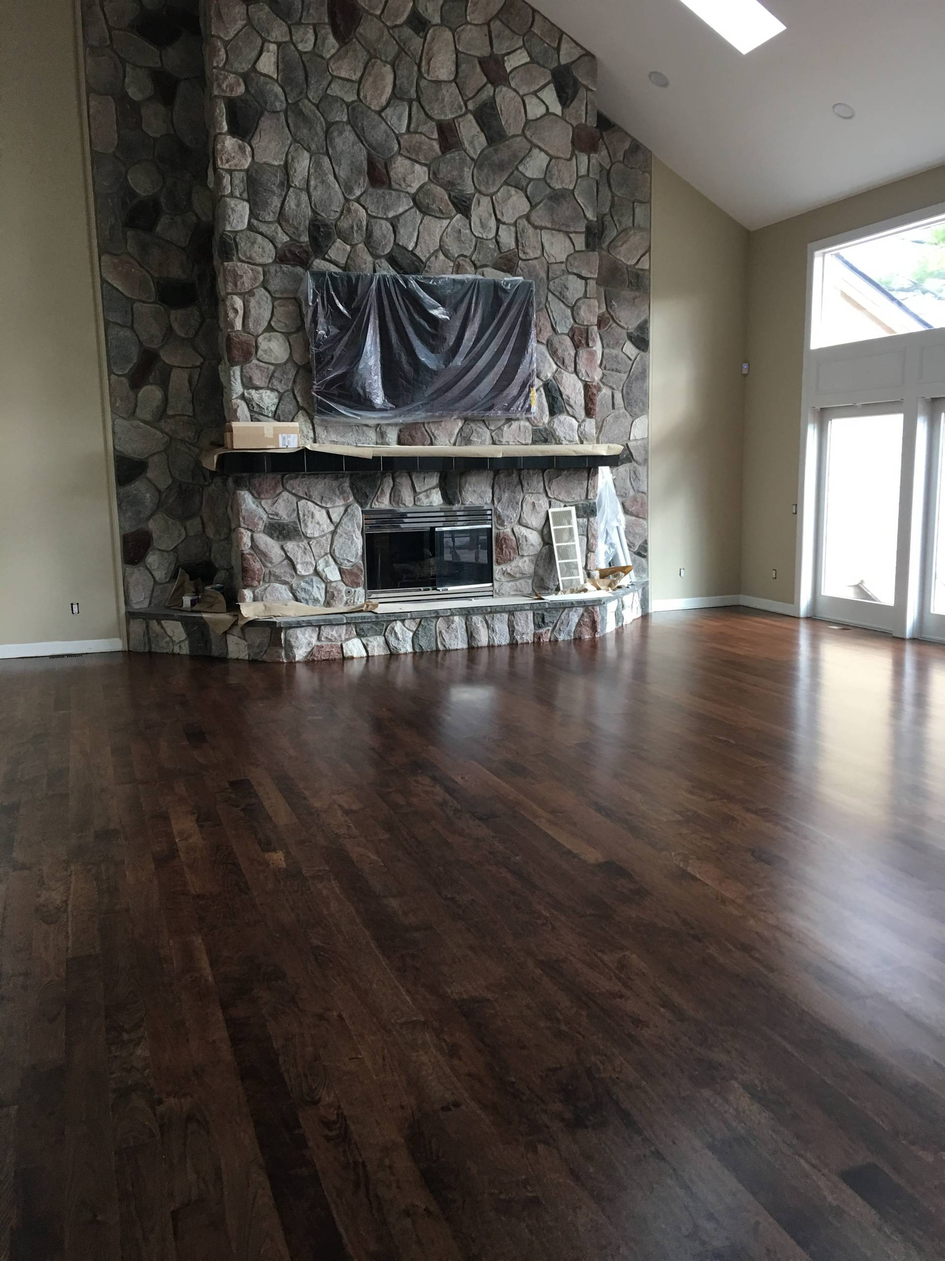 Oxbow Lake Hardwood Flooring and Windows