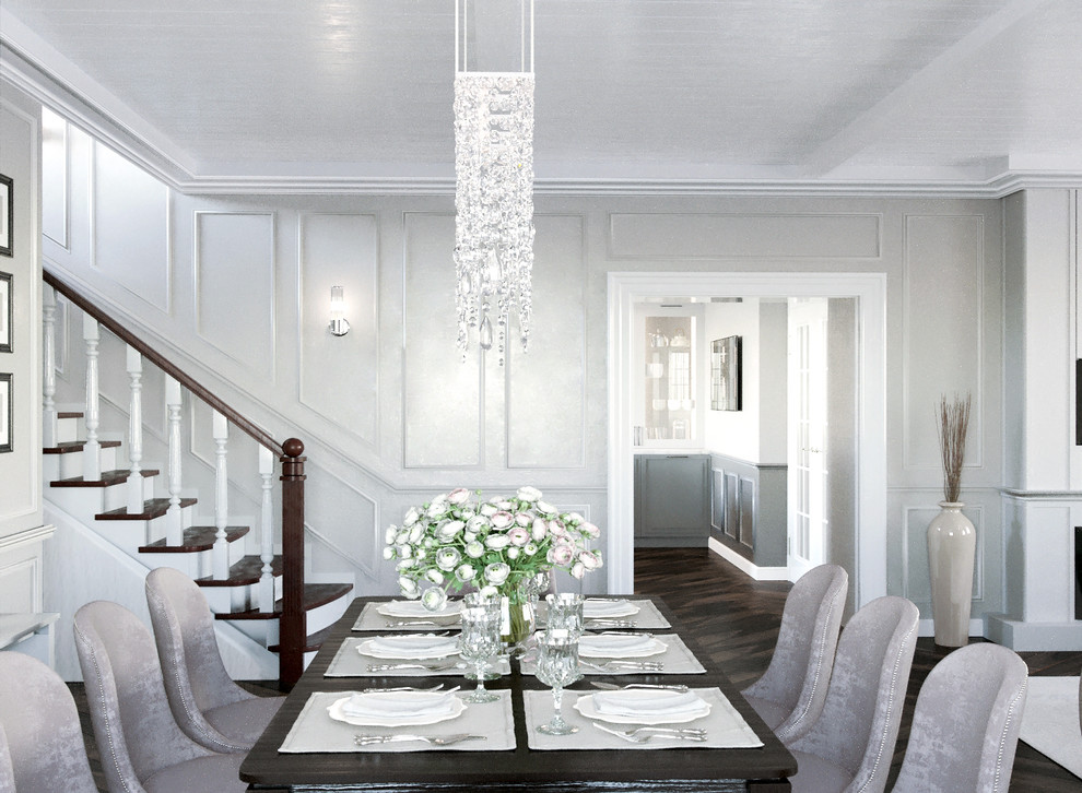 Дизайн интерьера гостиной в пос. Ямное, Воронежская область