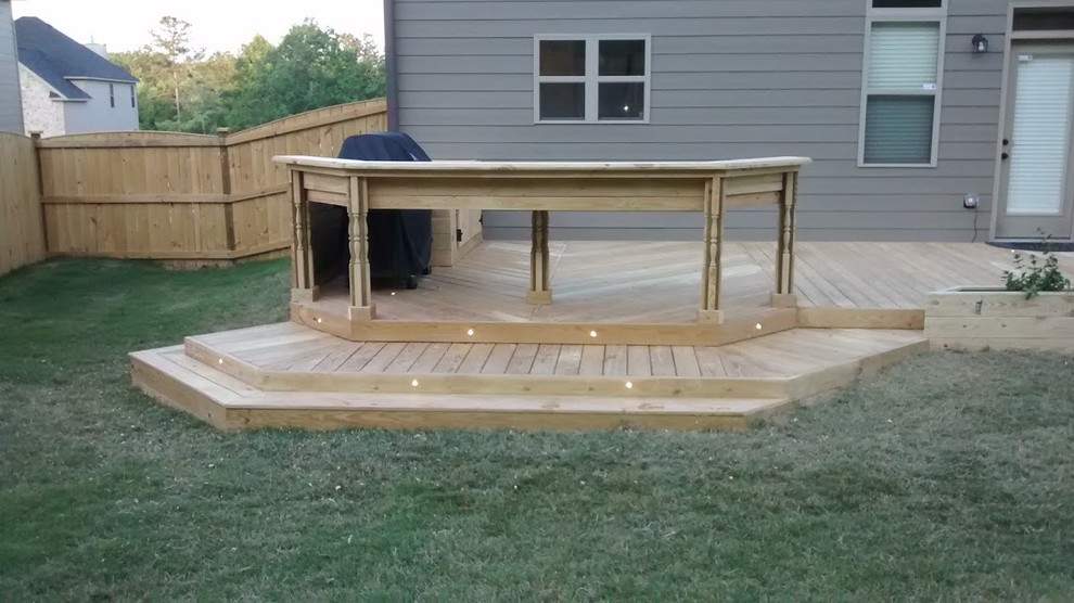 Deck - rustic deck idea