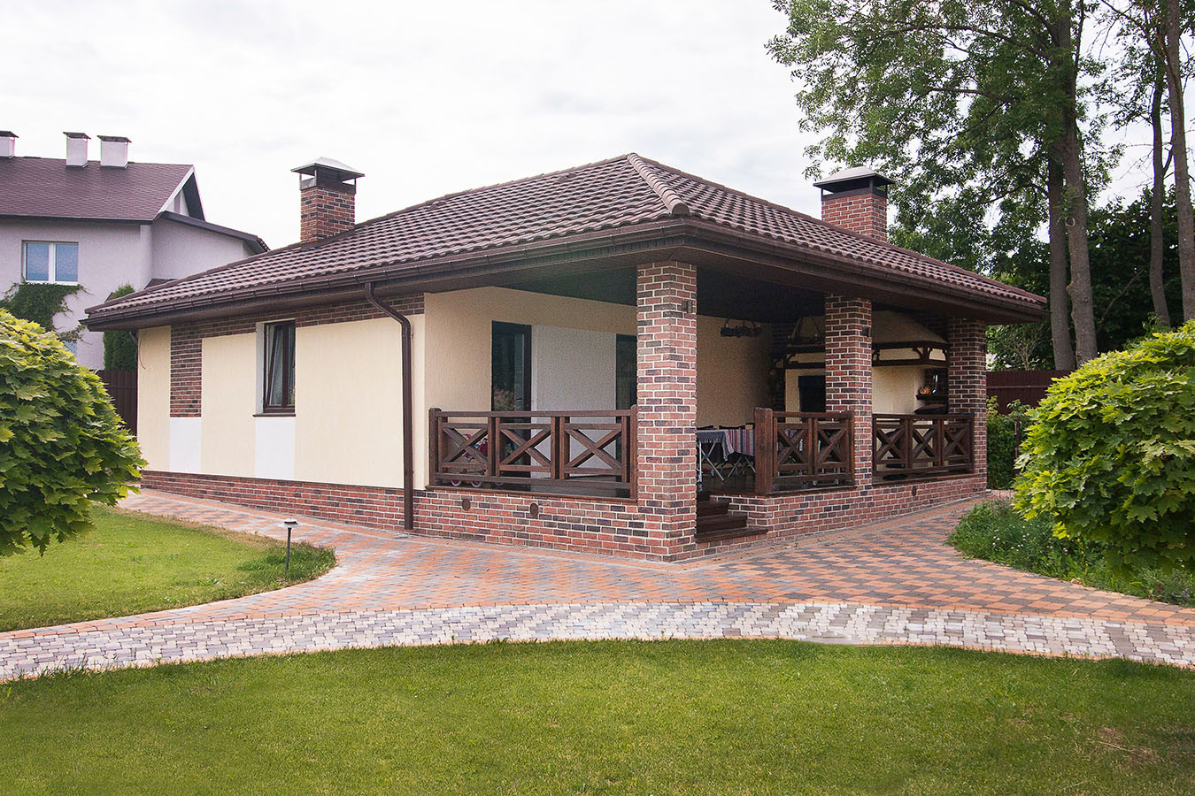 Проект бани площадью 180 кв.м.