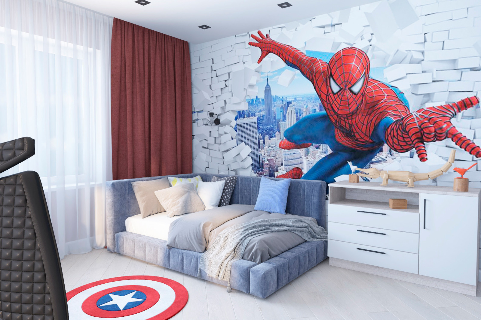 Детская комната для первоклассника